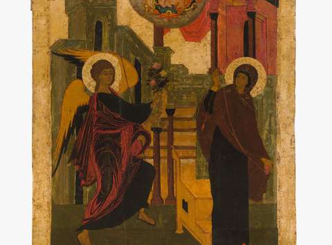 Oznanjenje, konec 16. stoletja, Muzej umetnosti v Jaroslavlju