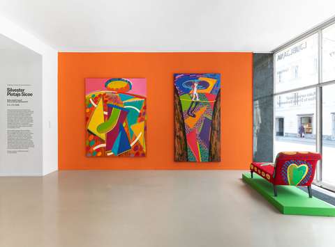 Postavitev razstave Silvester Plotajs Sicoe: Kako sanjati nazaj?, 2026.