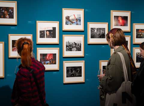 Razstava slovenske protestne fotografije Naša last, Galerija Jakopič, 2024