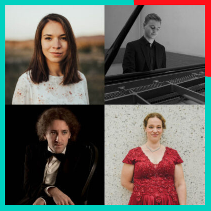 Maja Krevs (sopran), Tilen Draksler (klavir),  Ana Pavlov Pervanje (mezzosopran), Jan Pušnik (klavir)