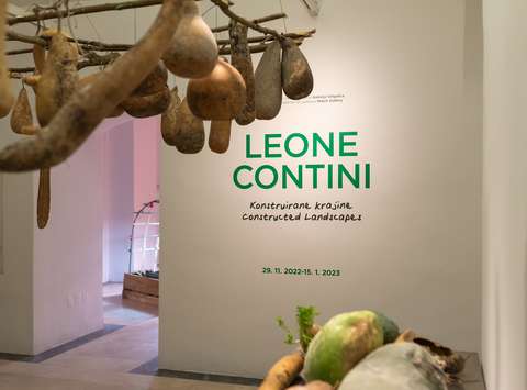 Odprtje razstave Leone Contini: Konstruirane krajine.