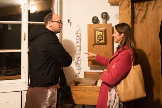 Sicer sem samo gospodinja, ampak ne vem ... decembrsko vodstvo po razstavi v Plečnikovi hiši