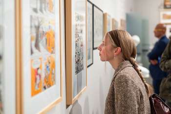 Zadnje vodstvo po razstavi Miki Muster, ob 100-letnici rojstva in projekcija animiranega filma Zvitorepec - Skok v prihodnost