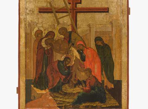 Snemanje s križa, druga polovica 16. stoletja, Muzej umetnosti v Jaroslavlju
