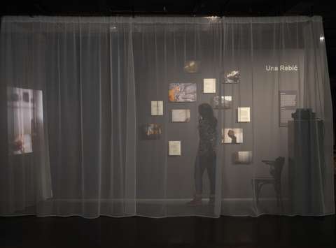 Vodstvo po razstavi alumnov Od blizu Začasni naslov, Galerija Jakopič, 2025