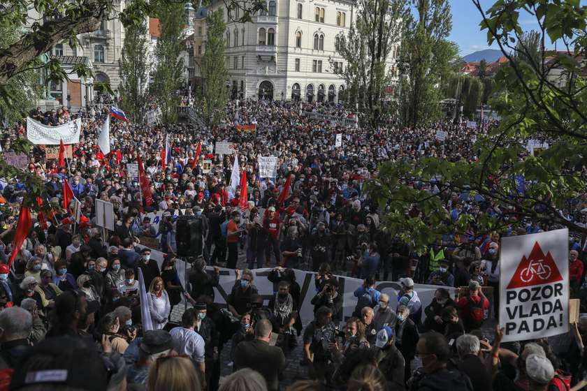 Petkov protest: Vseslovenska vstaja za predčasne volitve, Ljubljana, 28. 5. 2021