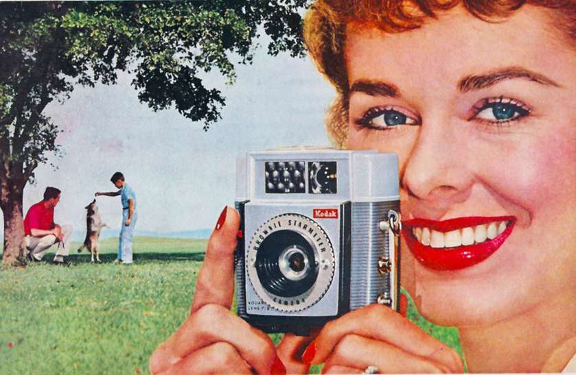 Reklama za Kodak Brownie, 1960