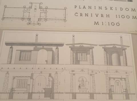 Gradivo arhitekta Marjana Šorlija iz študentskih let 1936−1940 hranimo v Plečnikovi zbirki MGML