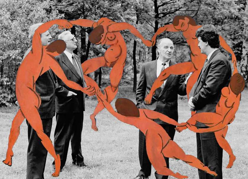 Le Danse, digitalni print, 2021