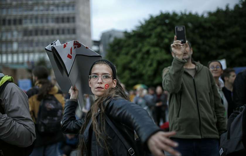 Odprtje razstave slovenske protestne fotografije v obdobju 2020–2022