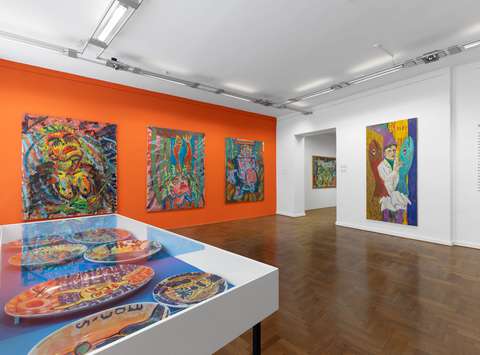 Postavitev razstave Silvester Plotajs Sicoe: Kako sanjati nazaj?, 2026.