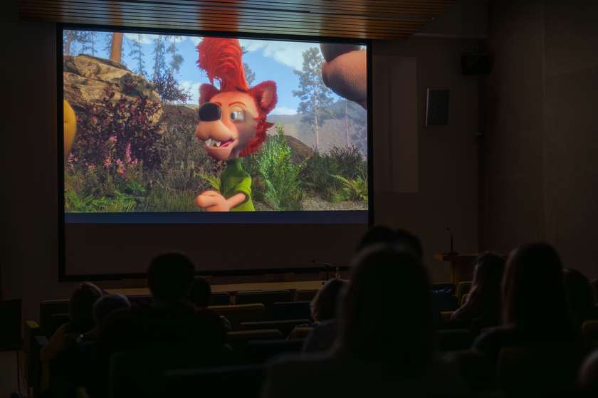 Prešernov dan: Projekcija animiranega filma Zvitorepec - Skok v prihodnost