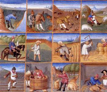 Srednji vek na krožniku in v kozarcu: srednjeveška družba