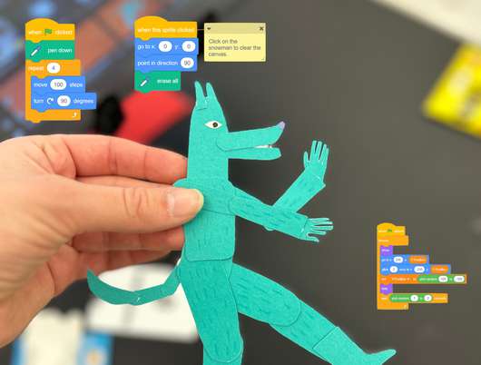 Otroška delavnica: Animirana igrica