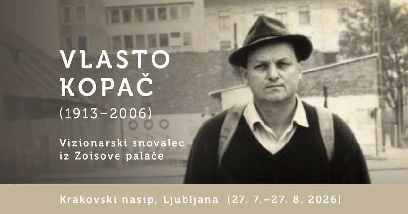 Leto Vlasta Kopača, 2026: Vodstvo po razstavi Vizionarski snovalec iz Zoisove palače