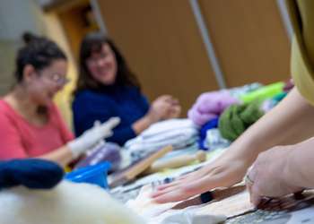 Polstenje velikonočnih okraskov