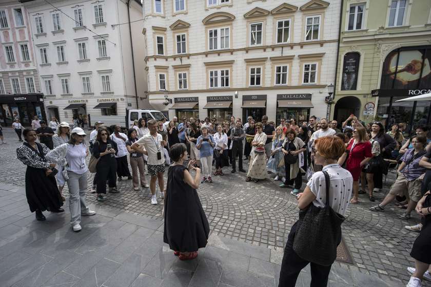 Marathon guided tour of the 36th Ljubljana Biennale of Graphic Arts