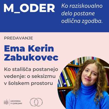 [M_oder] Ema Kerin Zabukovec: Ko stališča postanejo vedenje: o seksizmu v šolskem prostoru