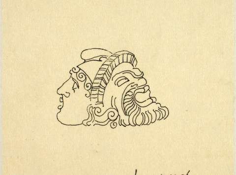 Vlasto Kopač, Antični maski, 1940