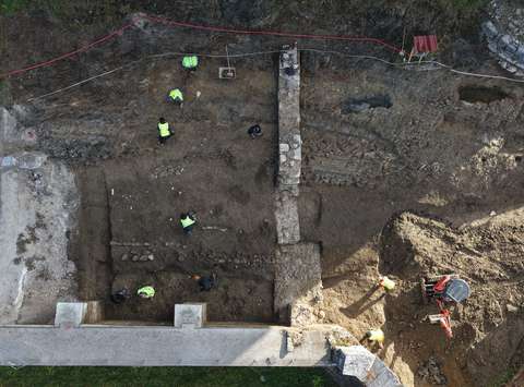 Dokumentiranje arheoloških ostalin ob trenutnih arheoloških raziskavah