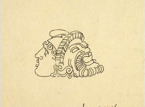 Vlasto Kopač, Antični maski, 1940