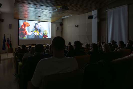 Zadnje vodstvo po razstavi Miki Muster, ob 100-letnici rojstva in projekcija animiranega filma Zvitorepec - Skok v prihodnost