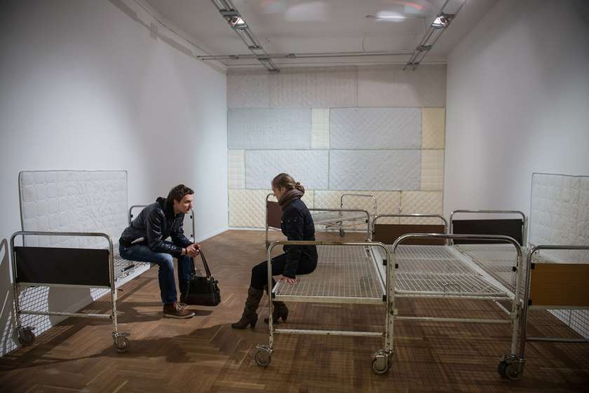 Guided tour of the exhibition "Expanding Sculptural Structures" with Boris Beja