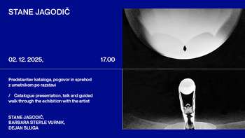 Catalogue presentation, talk and guided walk through the exhibition with the artist