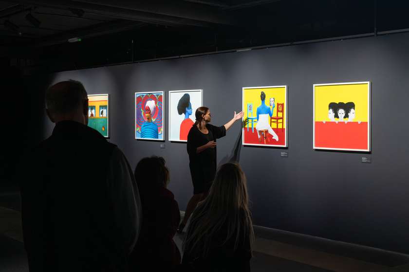 Razstava Aïde Muluneh Na robu pretekle prihodnosti, Galerija Jakopič, 2025