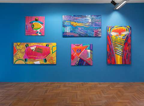 Postavitev razstave Silvester Plotajs Sicoe: Kako sanjati nazaj?, 2026.