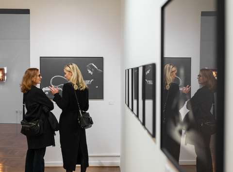 Odprtje razstave Nemirno oko, 6. november 2025.