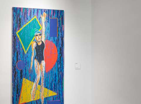 Postavitev razstave Silvester Plotajs Sicoe: Kako sanjati nazaj?, 2026.