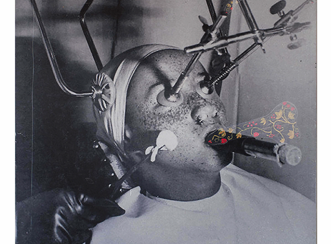 The Inner Poetry of Strategic Planning A Lyrical Introduction, décollage na jekleni plošči, 2017