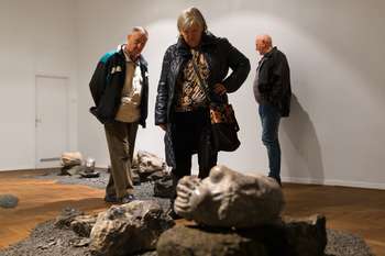 Guided tour of the "Stone" exhibition