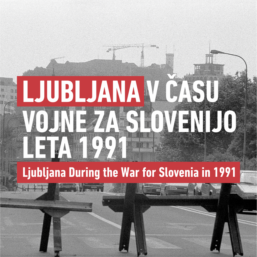 Ljubljana during the War for Slovenia in 1991