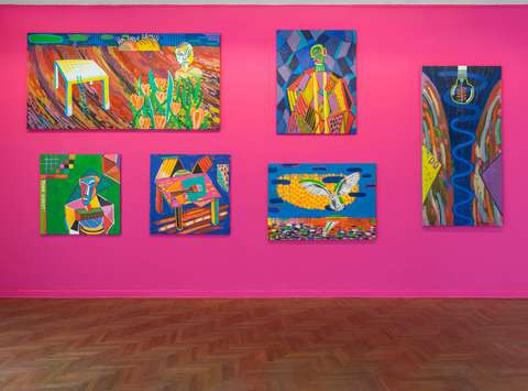 Postavitev razstave Silvester Plotajs Sicoe: Kako sanjati nazaj?, 2026.