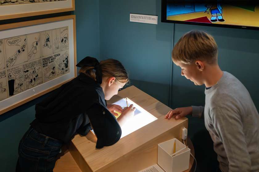 Delavnica risanja stripov za otroke z Andražem Kržičem (10+)