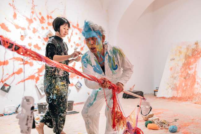 Yoshio Nakajima's exhibition, Match Gallery, Ljubljana, 2025 © Blaž Gutman / MGML