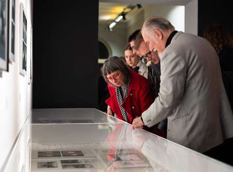 Odprtje razstave Nemirno oko, 6. november 2025.