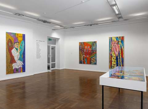 Postavitev razstave Silvester Plotajs Sicoe: Kako sanjati nazaj?, 2026.