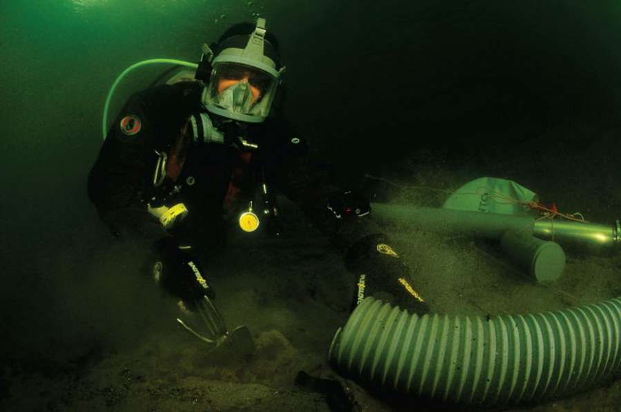 Underwater archaeological research