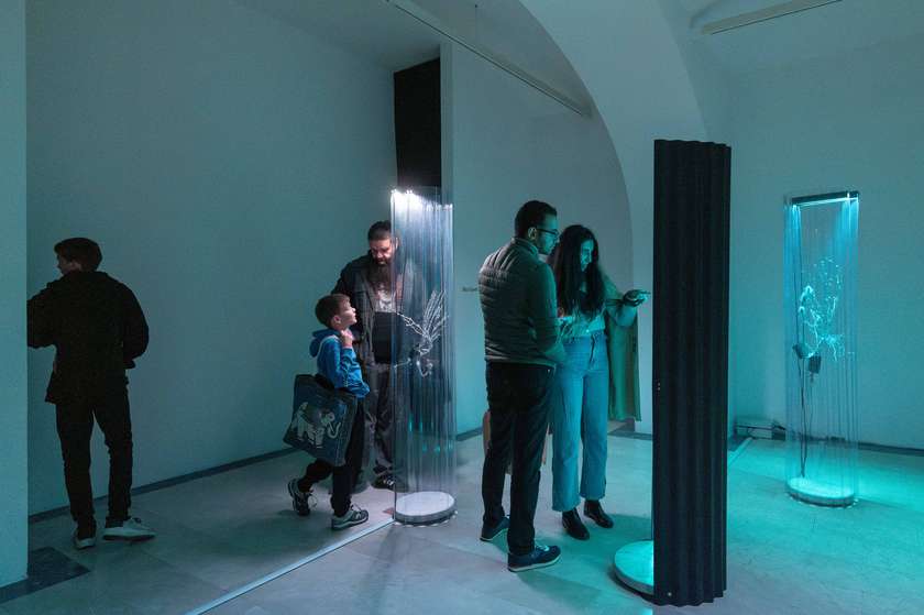 Lighting Guerrilla on Summer Museum Night