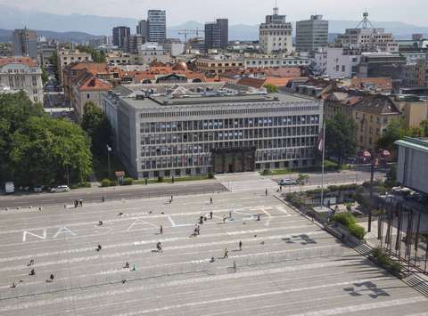 Petkov protest: Naša last, Ljubljana, 22. 5. 2020