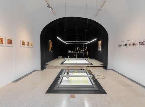 Odprtje razstave Dominik Mahnič: Krmiljenje čopiča, Galerija Vžigalica, 2023