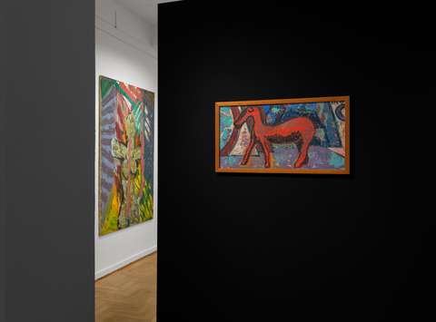 Postavitev razstave Silvester Plotajs Sicoe: Kako sanjati nazaj?, 2026.