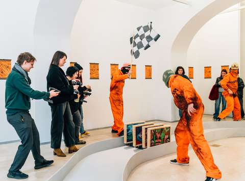 Razstava CANEMORTO Slikarska dirka, Galerija Vžigalica, Ljubljana, 2026