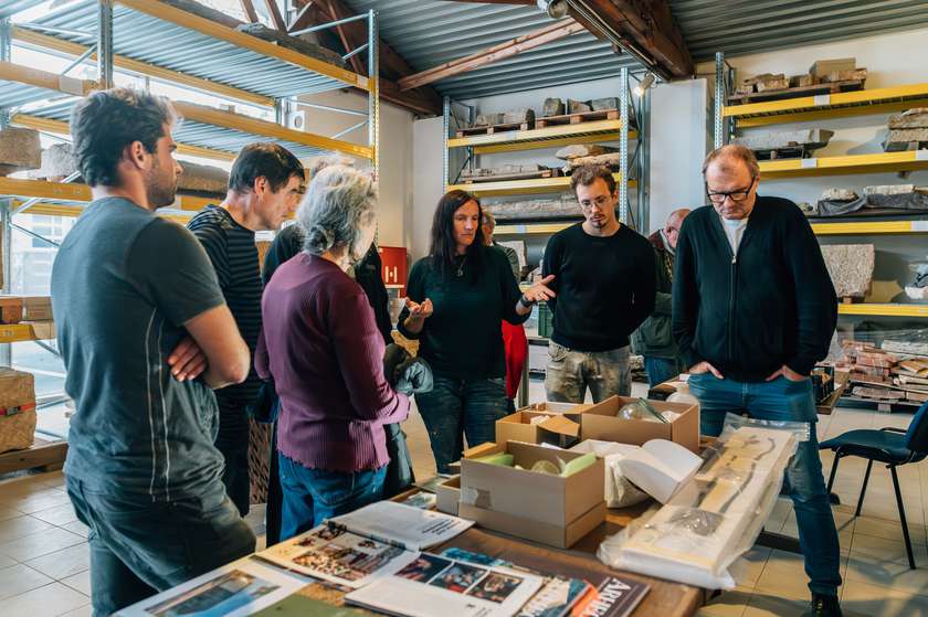 Vodstvo po Arheološkem centru MGML
