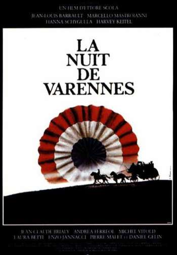 Noč v Varennesu, film uvodnih sekvenc z razstave Rdeče in črno