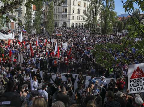 Petkov protest: Vseslovenska vstaja za predčasne volitve, Ljubljana, 28. 5. 2021, Ljubljana, 28. 5. 2021