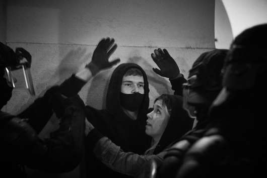 Guided tour of the Slovenian protest photography exhibition Our Claim